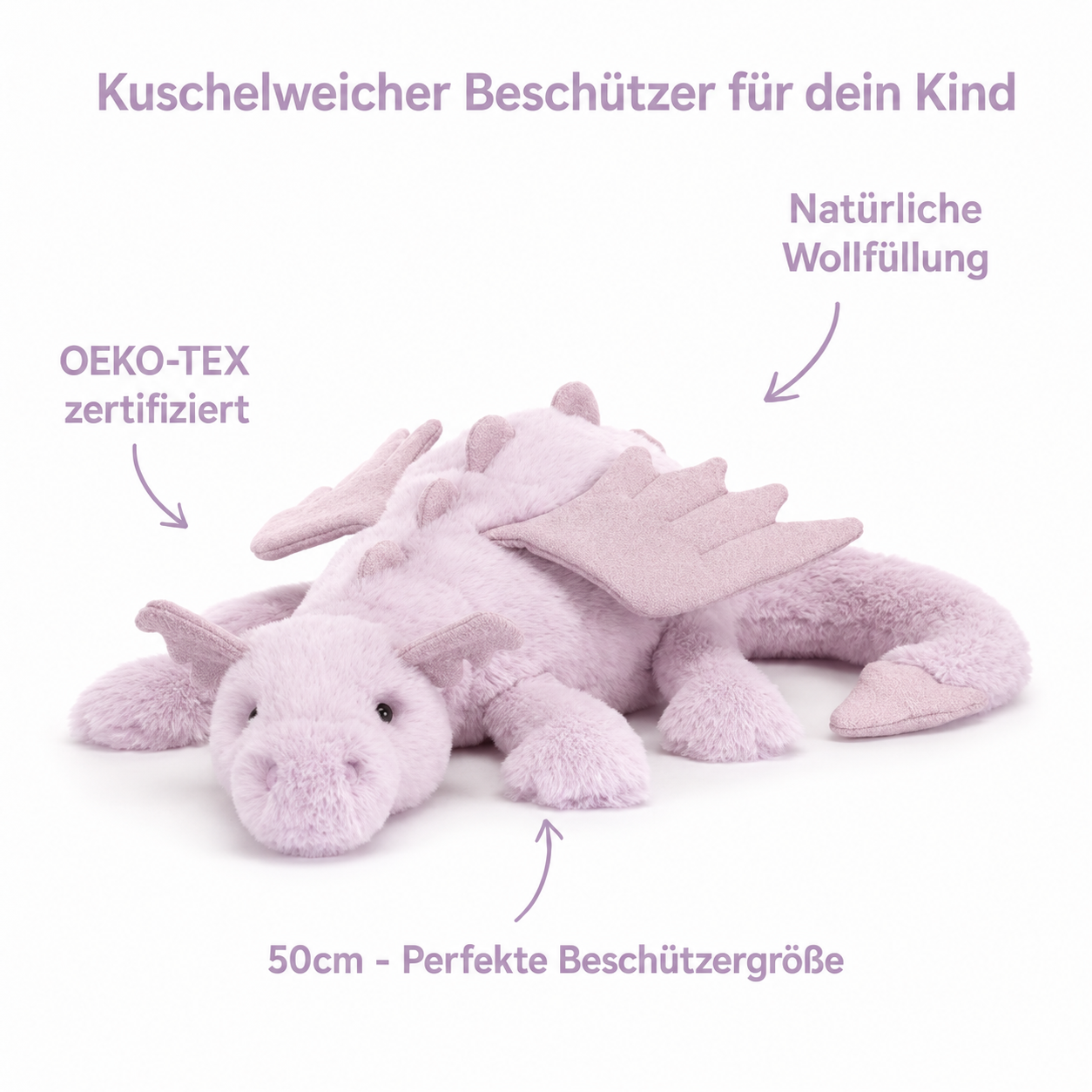 Beschützerdrache Lavendel
